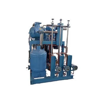 Unité de compression à vis industrielle refroidie à l'air Nouveau conditionnement Unité de condensation Caractéristiques automatiques