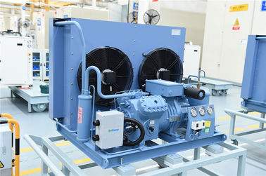 Refcomp Bleu type ouvert refroidissement à l'air Unité de condensation semi-hermétique Haute efficacité Bruit et stabilité