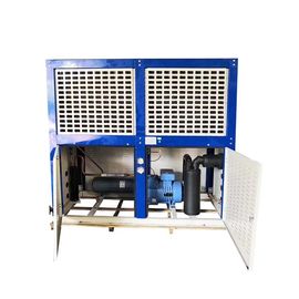 Structure compacte de large volume de condensation refroidie par air économiseur d'énergie d'unité