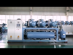 Mécanisme de pression d'air à vis combiné haute performance Ventes sur mesure pour les unités de condensation Refroidissement